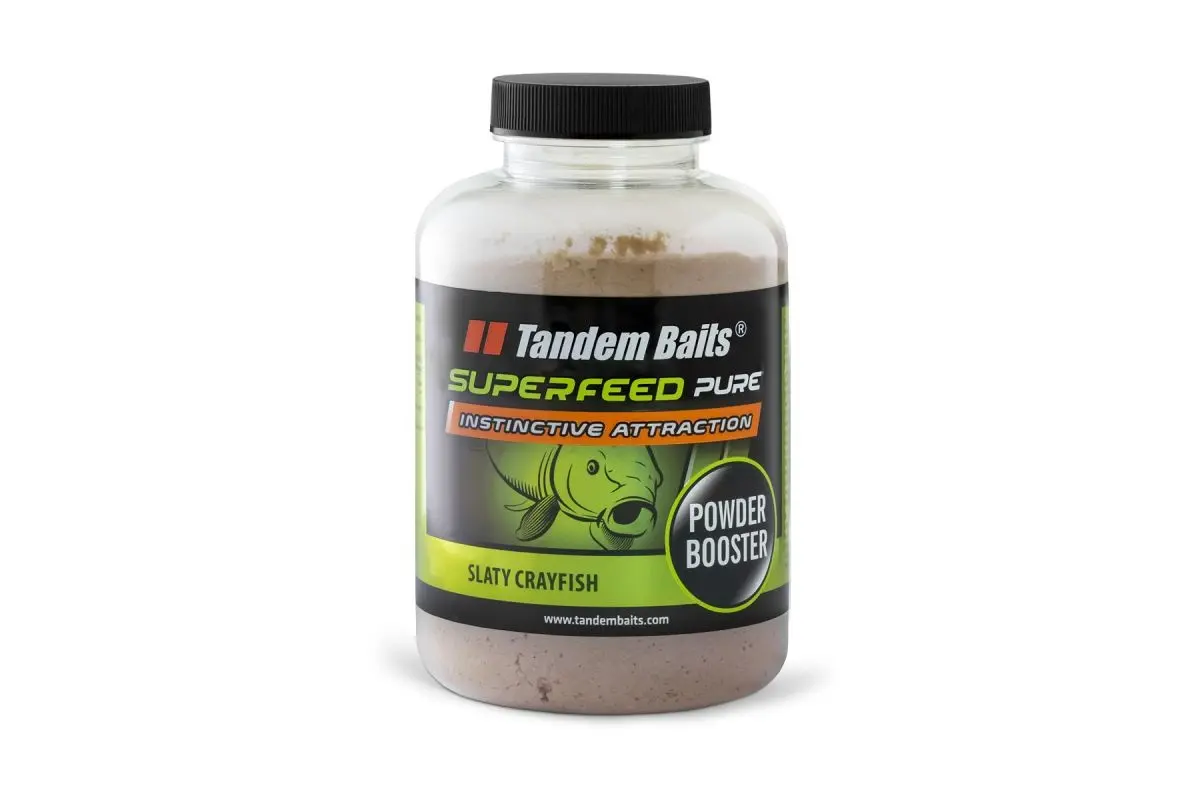 TandemBaits SuperFeed Pure Powder Booster - Slaty Crayfishambalaj 200g - MPN: 26460 - EAN: 5907666691496