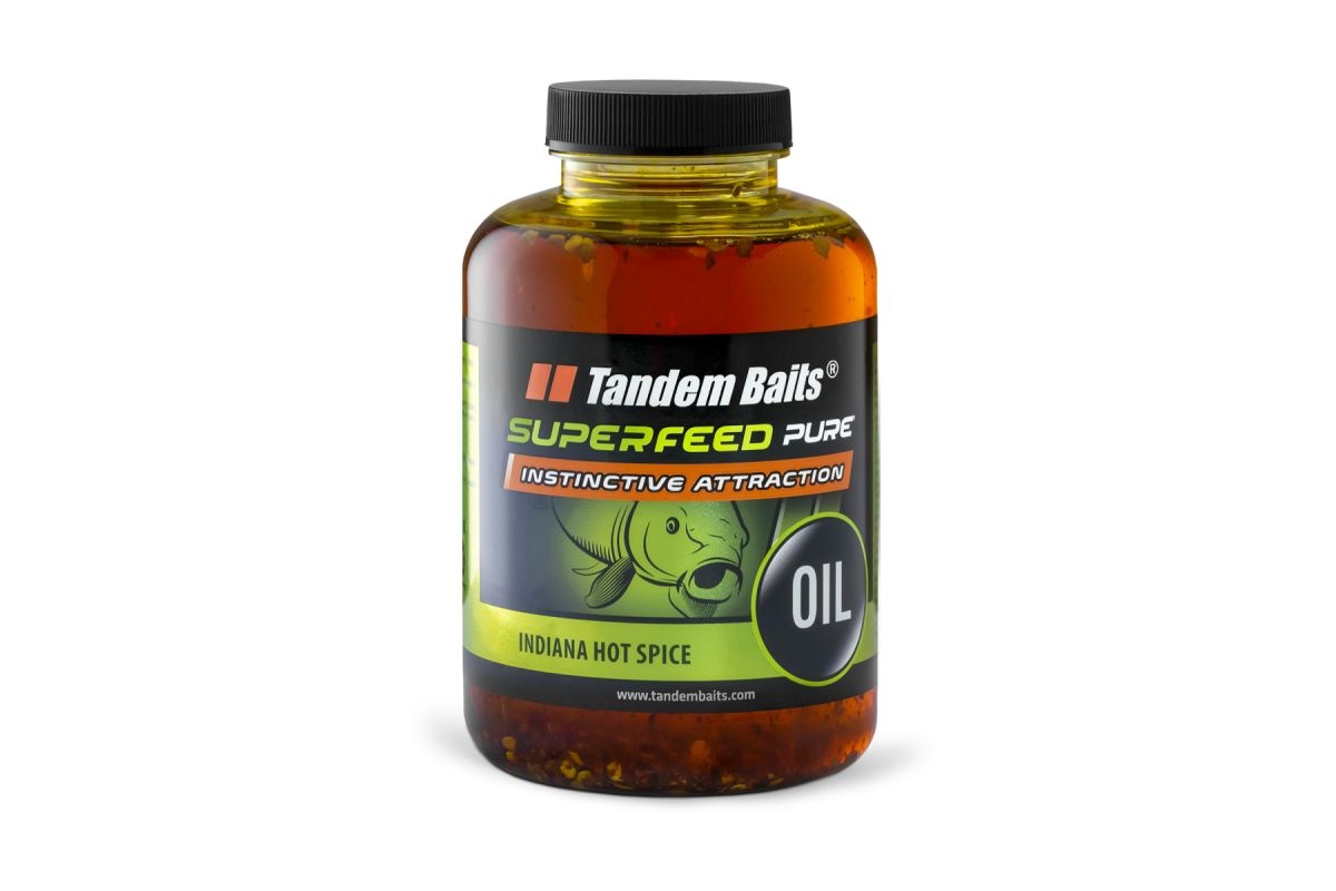 TandemBaits SuperFeed Pure Oil - Indiana Hot Spiceopakowanie 500ml - MPN: 26484 - EAN: 5907666692257