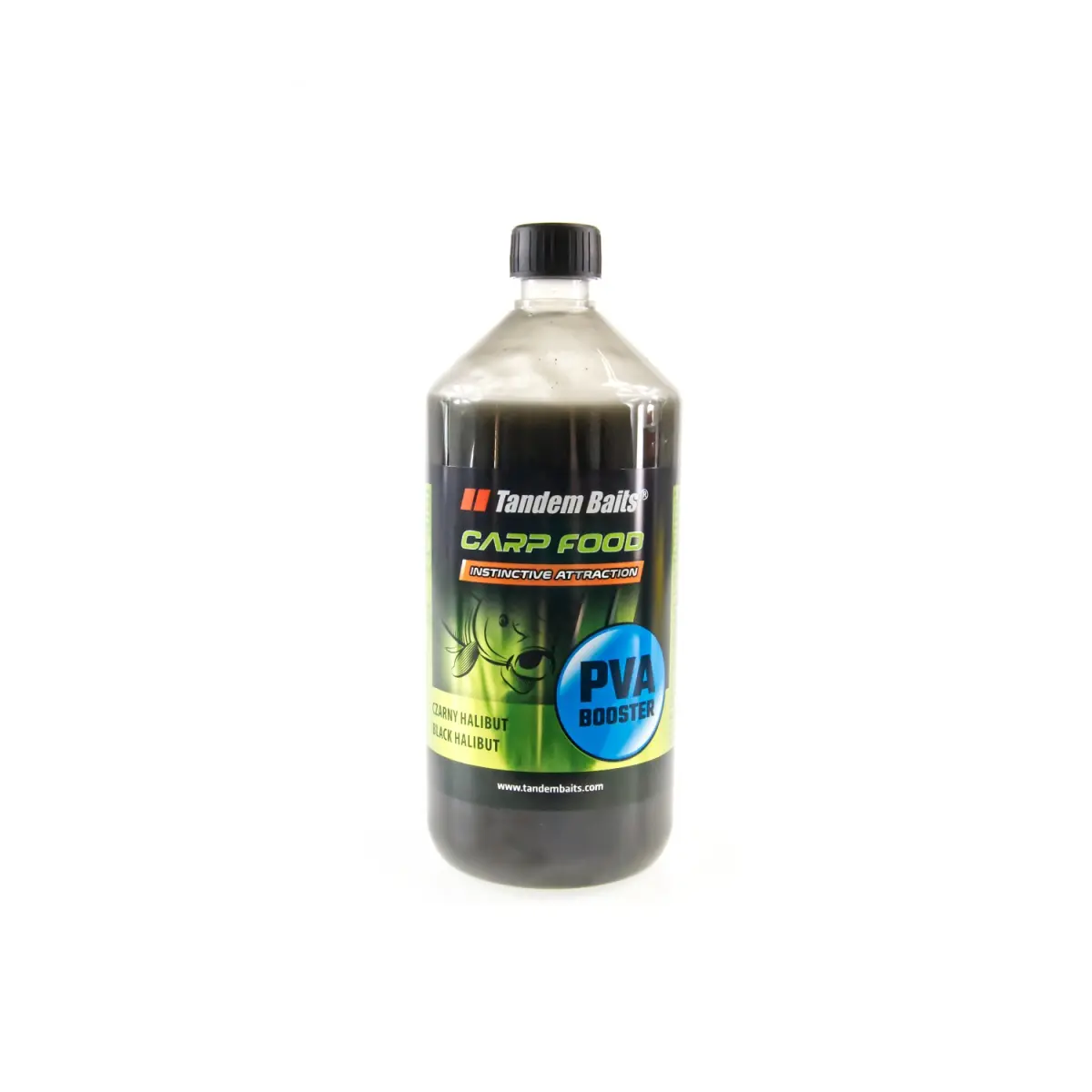 TandemBaits Carp Food PVA Booster - Černý Halibutobal 1000 ml - MPN: 18002 - EAN: 5907666692011