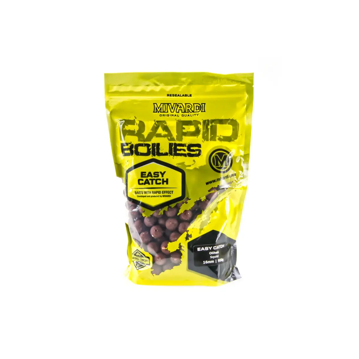 Mivardi Rapid Boilies Easy Catch - Squidmărimea 16mm /950g - MPN: M-RABOEASQU0916 - EAN: 8595712418417