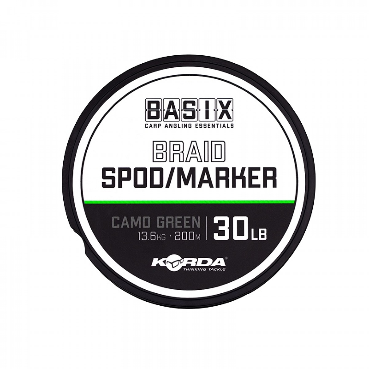 Korda Basix Spod/Marker Braidopakowanie 200m - MPN: KBX043 - EAN: 5060660637133