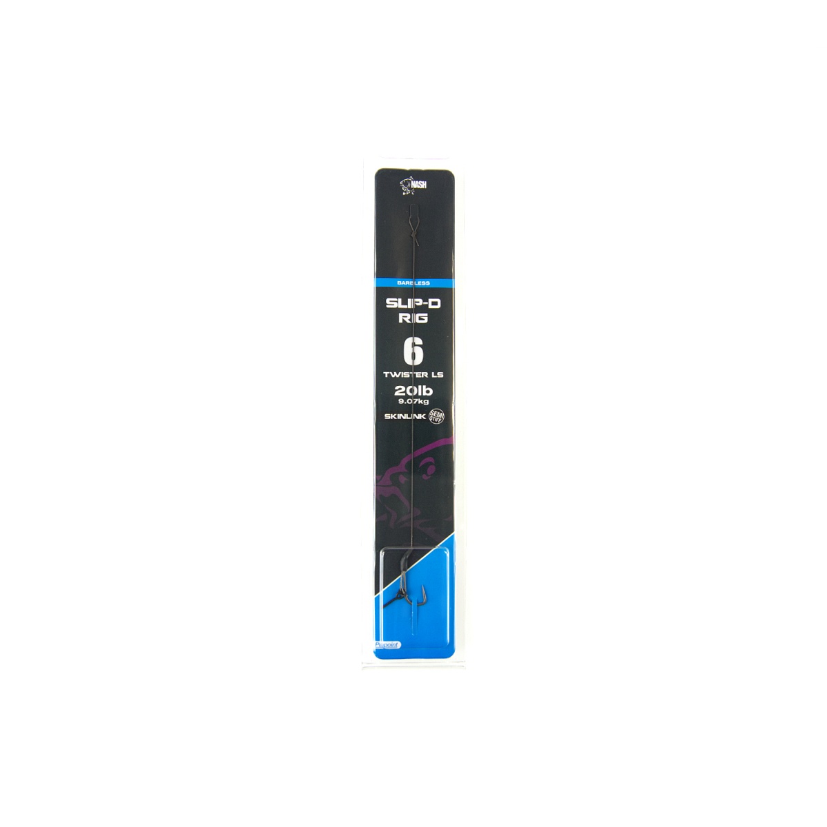 Nash Ready Rigs Slip D Rig (Barbless)rozmiar 6 (bezzadziorowy) - MPN: T6349 - EAN: 5055108963493