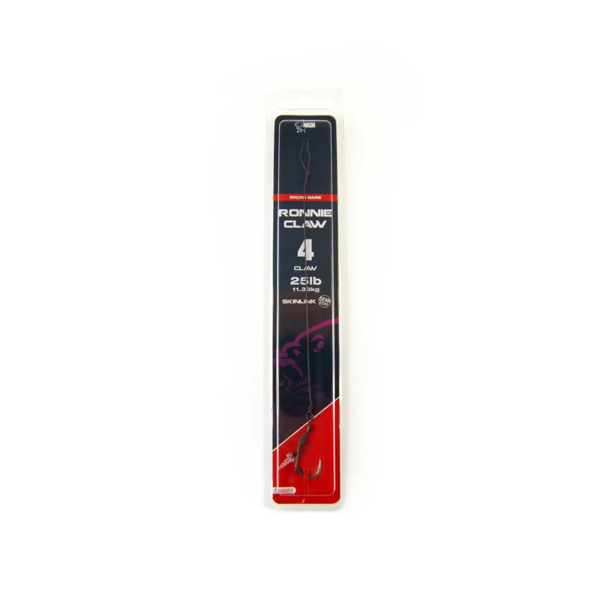 Nash Ready Rigs Ronnie Claw Rig (Micro Barb)dydis 4 - MPN: T6352 - EAN: 5055108963523