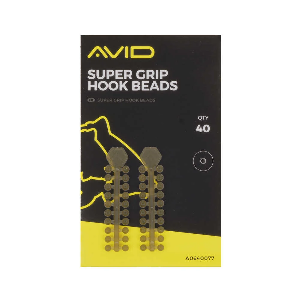 Avid Carp Super Grip Hook Beadsemballage 40szt - MPN: A0640077 - EAN: 5056317716832