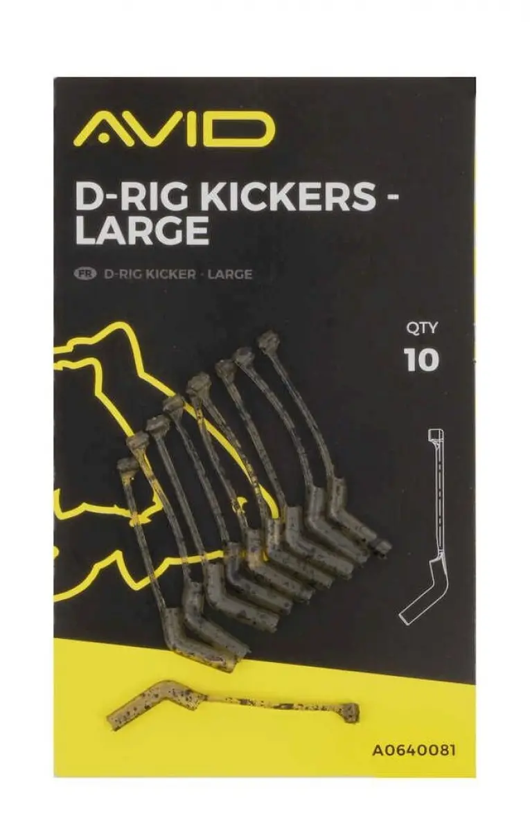 Avid Carp D-Rig Kicker Large (4-1)Größe Large (4-1) - MPN: A0640081 - EAN: 5056317722697
