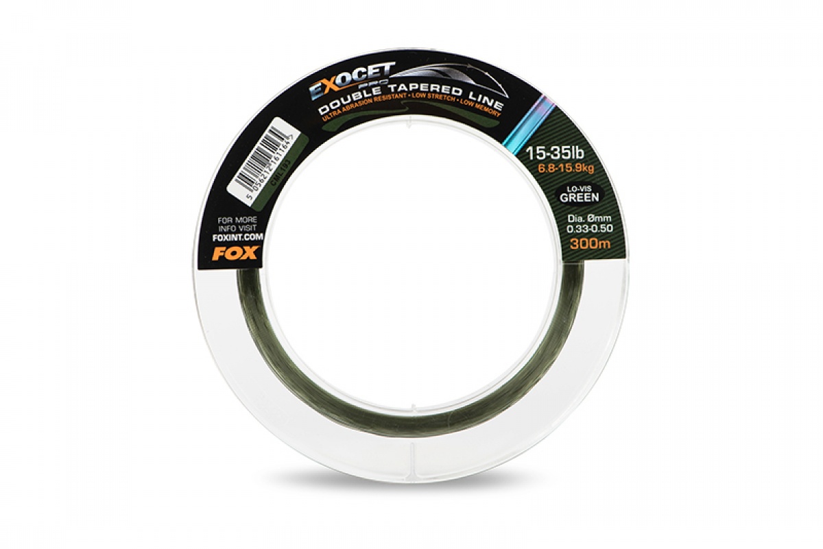Fox Exocet PRO Double Tapered Lineśrednica 0.33-0.50mm - MPN: CML193 - EAN: 5056212161164