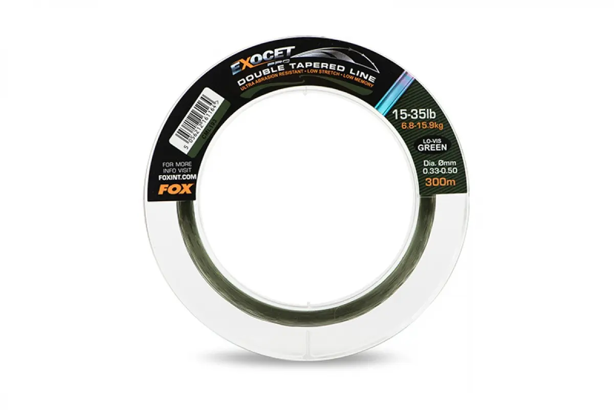 Fox Exocet PRO Double Tapered Linediametru 0.33-0.50mm - MPN: CML193 - EAN: 5056212161164