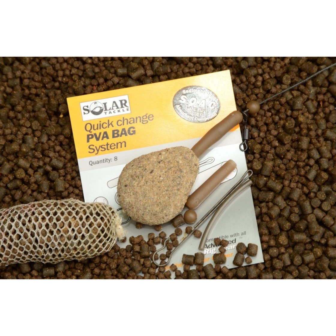 Solar Quick Change PVA Bag Systemcouleur vert - MPN: QCGS - EAN: 5055681502096