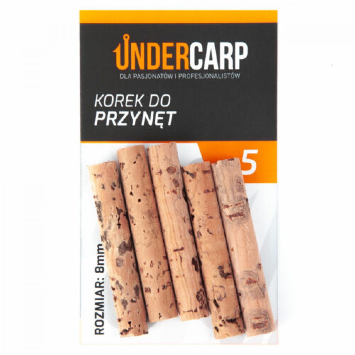 UnderCarp - Korek Do Przynętśrednica 8mm - MPN: UC605 - EAN: 5902721607290