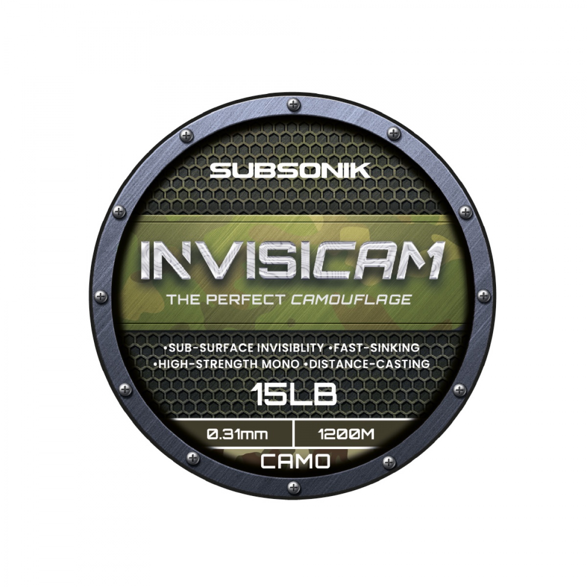 Sonik Subsonik Invisicam Monorodzaj 0.31mm / 15lb - MPN: RC0045 - EAN: 5055279524592