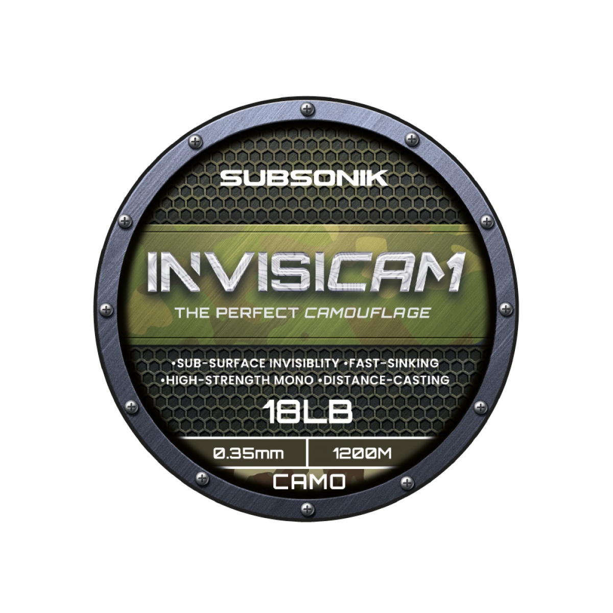 Sonik Subsonik Invisicam Monorodzaj 0.35mm / 18lb - MPN: RC0046 - EAN: 5055279524608