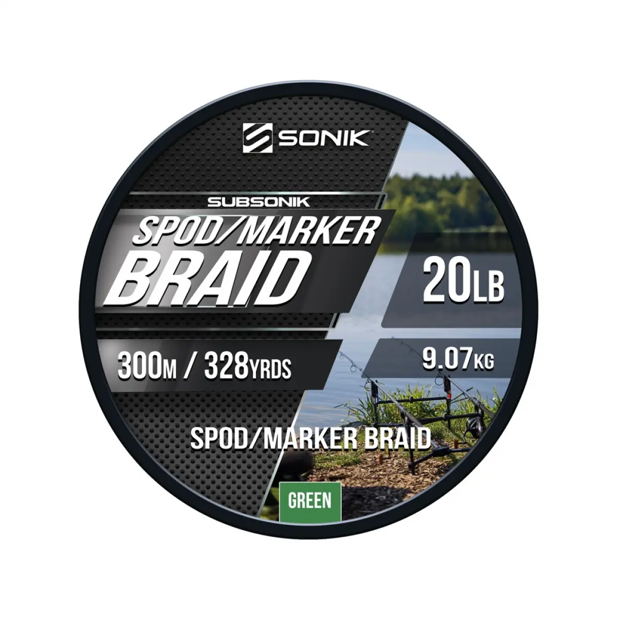 Sonik Subsonik Spod and Marker Braidrodzaj 0.18mm /20lb (300m) - MPN: RC0058 - EAN: 5055279524721