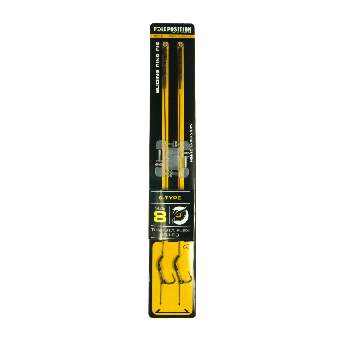 Strategy Pole Position Sliding Ring Rig S-Typerozmiar 8 - MPN: 8543-408 - EAN: 8716851468594