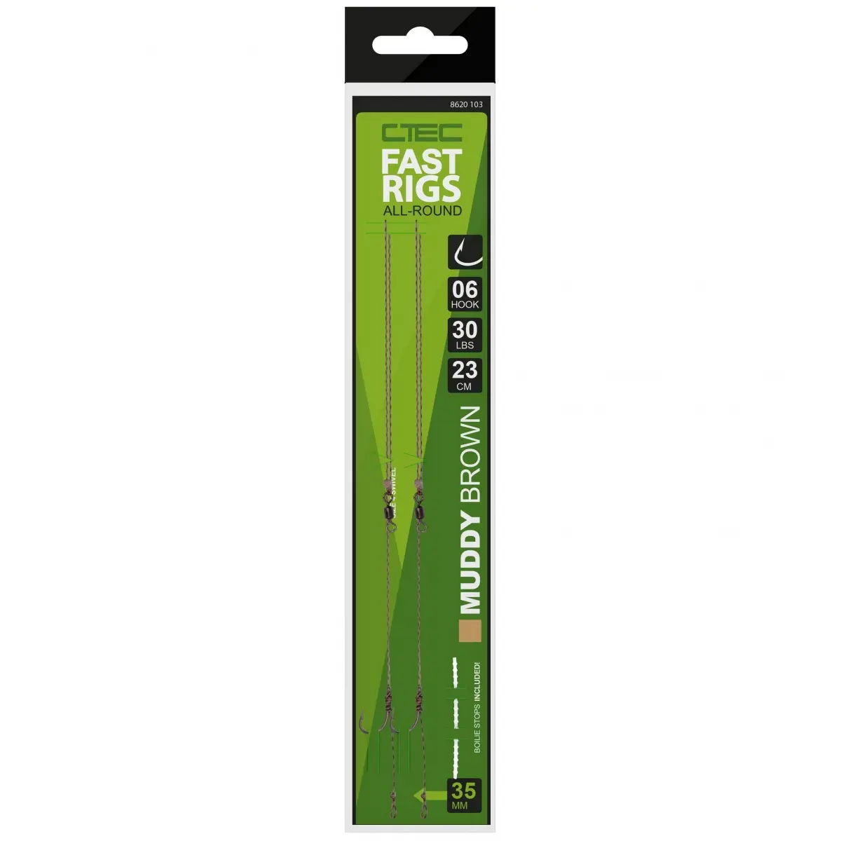 Spro C-TEC Fast Rigs rozmiar 2 (Muddy Brown) - MPN: 8620-101 - EAN: 8716851354361