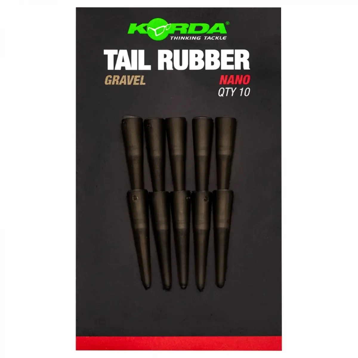 Korda Tail Rubber Nanoculoare gravel (żwir) - MPN: KRNG - EAN: 5060929022441