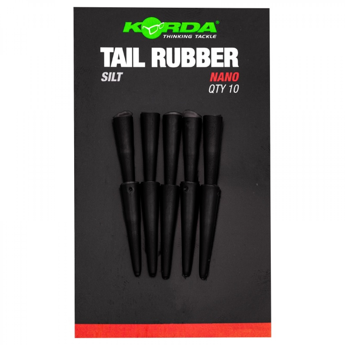 Korda Tail Rubber Nanokolor Silt (muł) - MPN: KRNS - EAN: 5060929022465