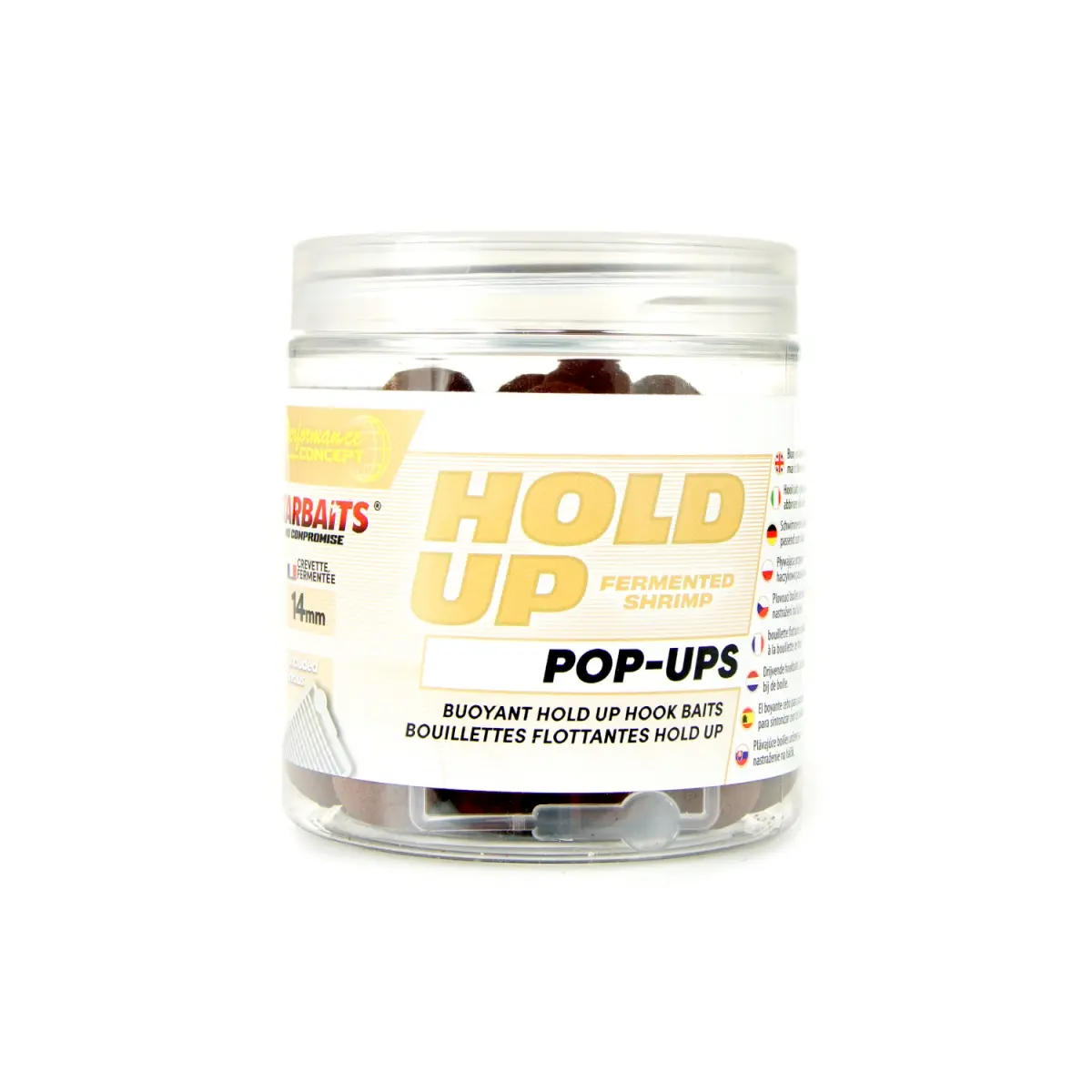 Starbaits PC Hold Up Pop-Upmărimea 14mm - MPN: 66875 - EAN: 3297830668754