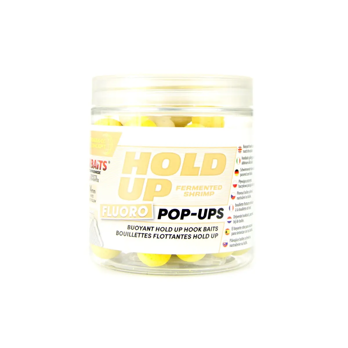 Starbaits PC Hold Up FLUO Pop-Uprozmiar 14mm - MPN: 66878 - EAN: 3297830668785