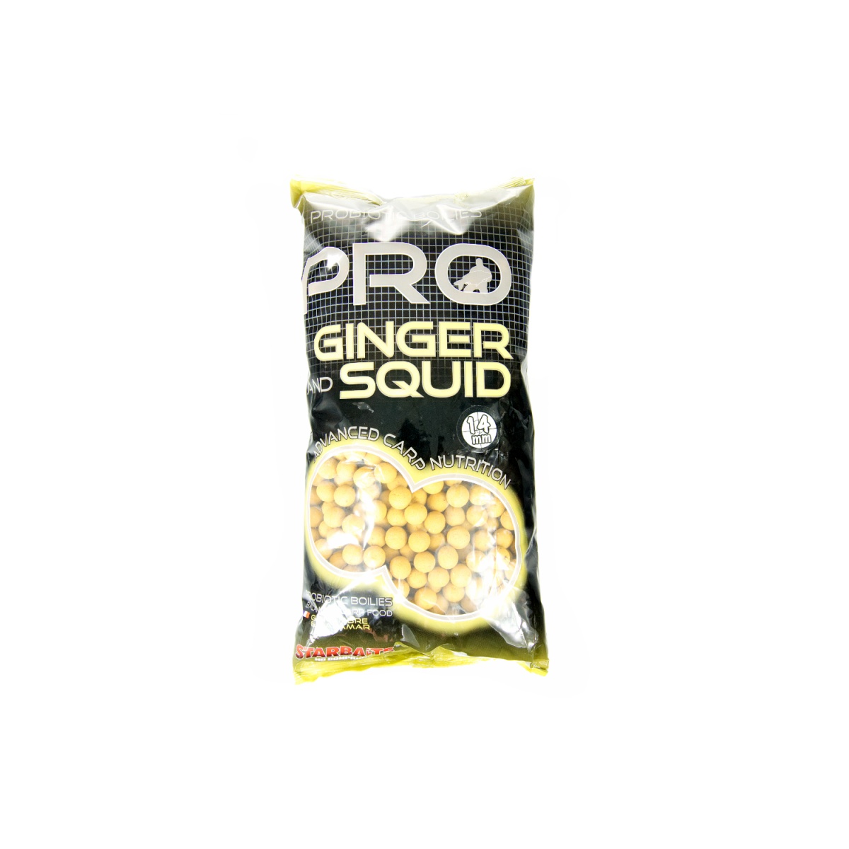Starbaits Probiotic Ginger Squid Boiliesopakowanie 14mm / 2.5kg - MPN: 79270 - EAN: 3297830792701