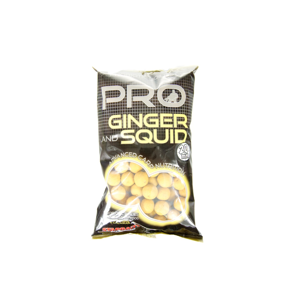 Starbaits Probiotic Ginger Squid Boiliesopakowanie 20mm / 1kg - MPN: 79269 - EAN: 3297830792695