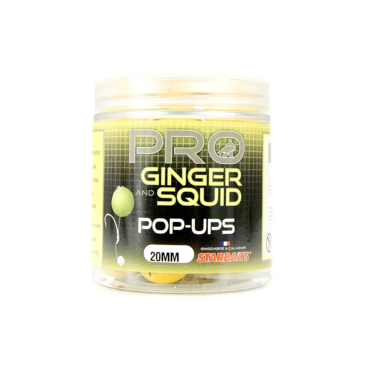 Starbaits Probiotic Ginger Squid Pop-Uprozmiar 20mm - MPN: 66922 - EAN: 3297830669225