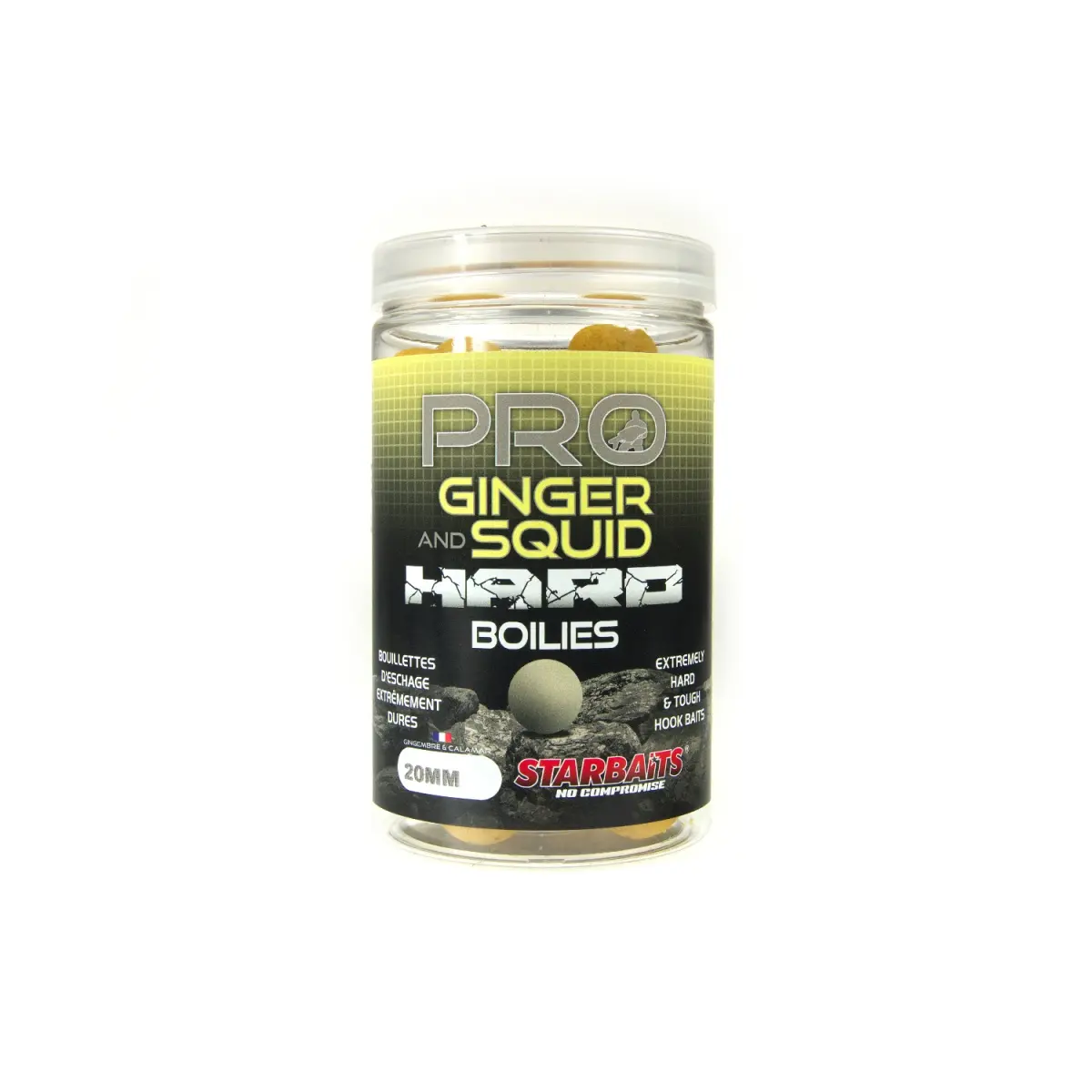 Starbaits Probiotic Ginger Squid Hard Boiliesmărimea 20mm - MPN: 66908 - EAN: 3297830669089