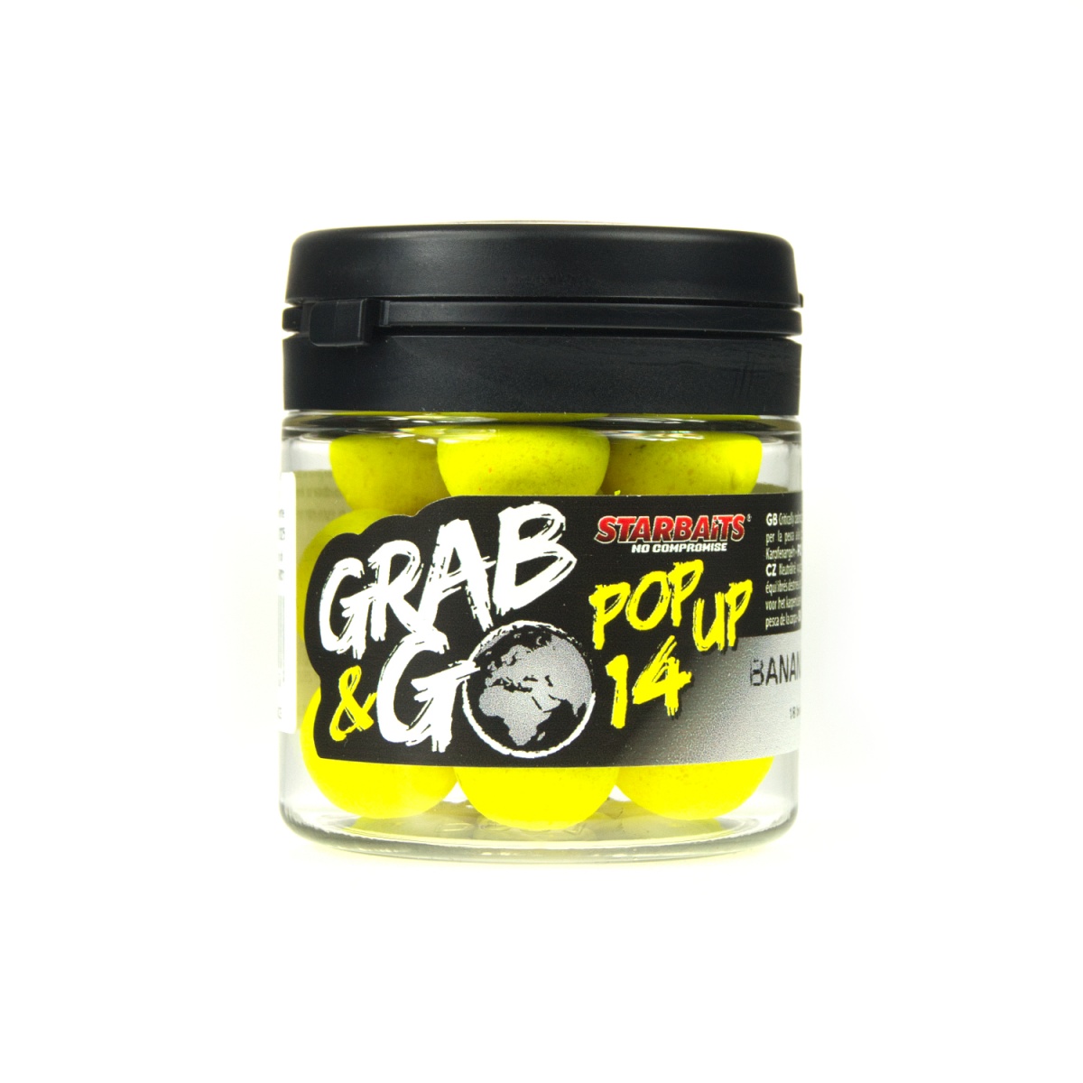 Starbaits Grab&Go Global Banana Cream Pop-Uprozmiar 14mm - MPN: 16843 - EAN: 3297830168438