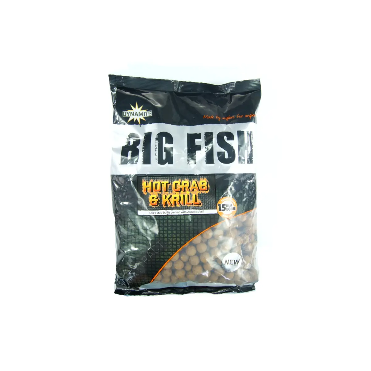 DynamiteBaits Hot Crab & Krill Boiliesmărimea 15mm / 1.8kg - MPN: DY1642 - EAN: 5031745226580