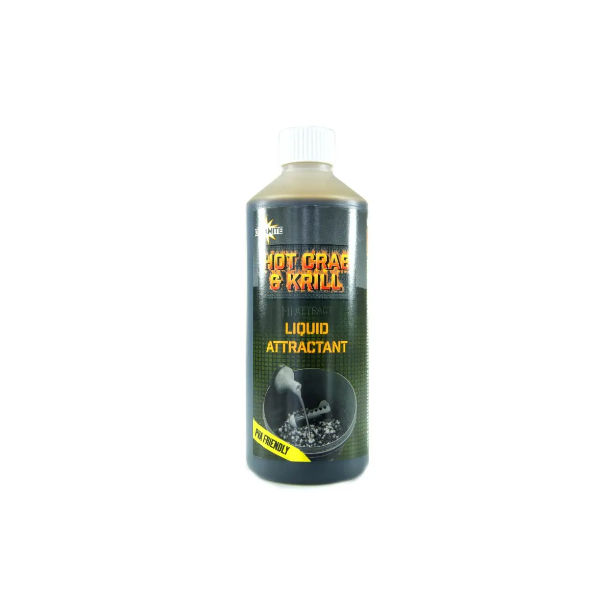 DynamiteBaits Hot Crab & Krill Liquid Attractantopakowanie 500ml - MPN: DY1646 - EAN: 5031745226665