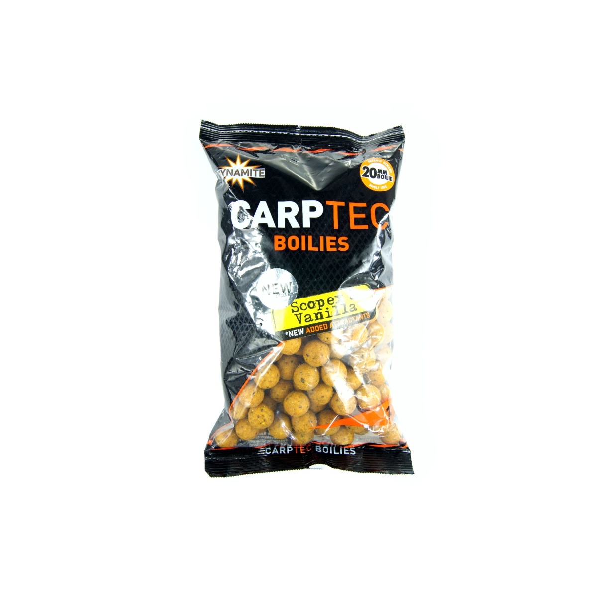DynamiteBaits Carp Tec Scopex & Vanilla Boiliesrozmiar 20mm / 1kg - MPN: DY1751 - EAN: 5031745227020