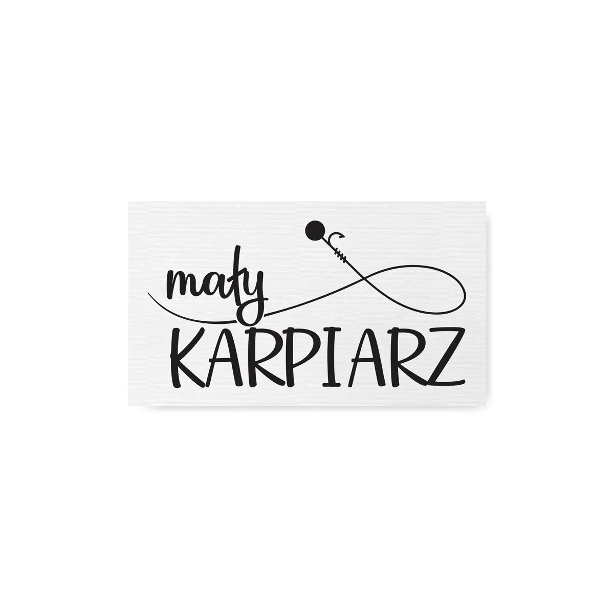 Rockworld Naklejka Mały Karpiarz Prostokątnaculoare alb - EAN: 200000072964
