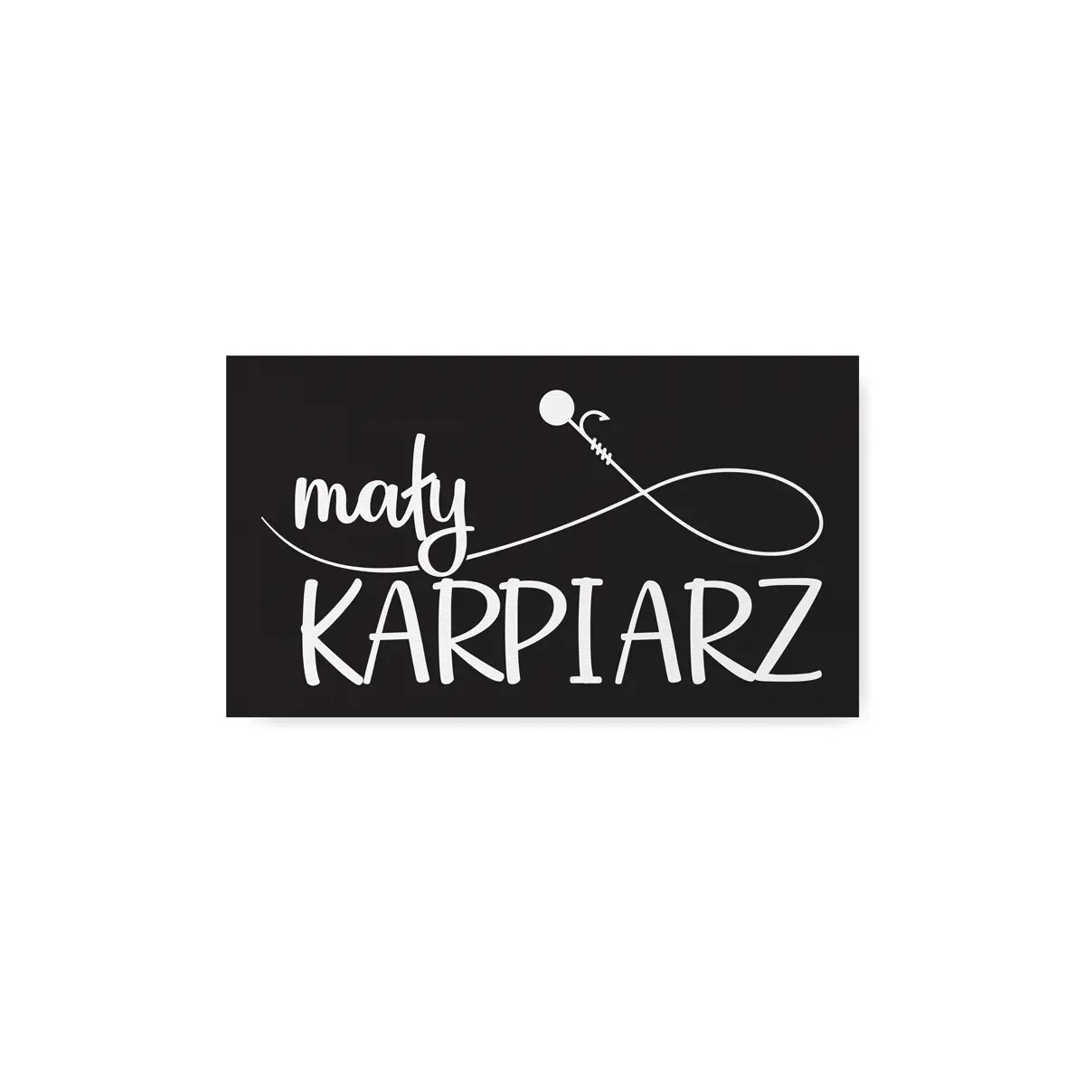 Rockworld Naklejka Mały Karpiarz Prostokątnaculoare negru - EAN: 200000072971