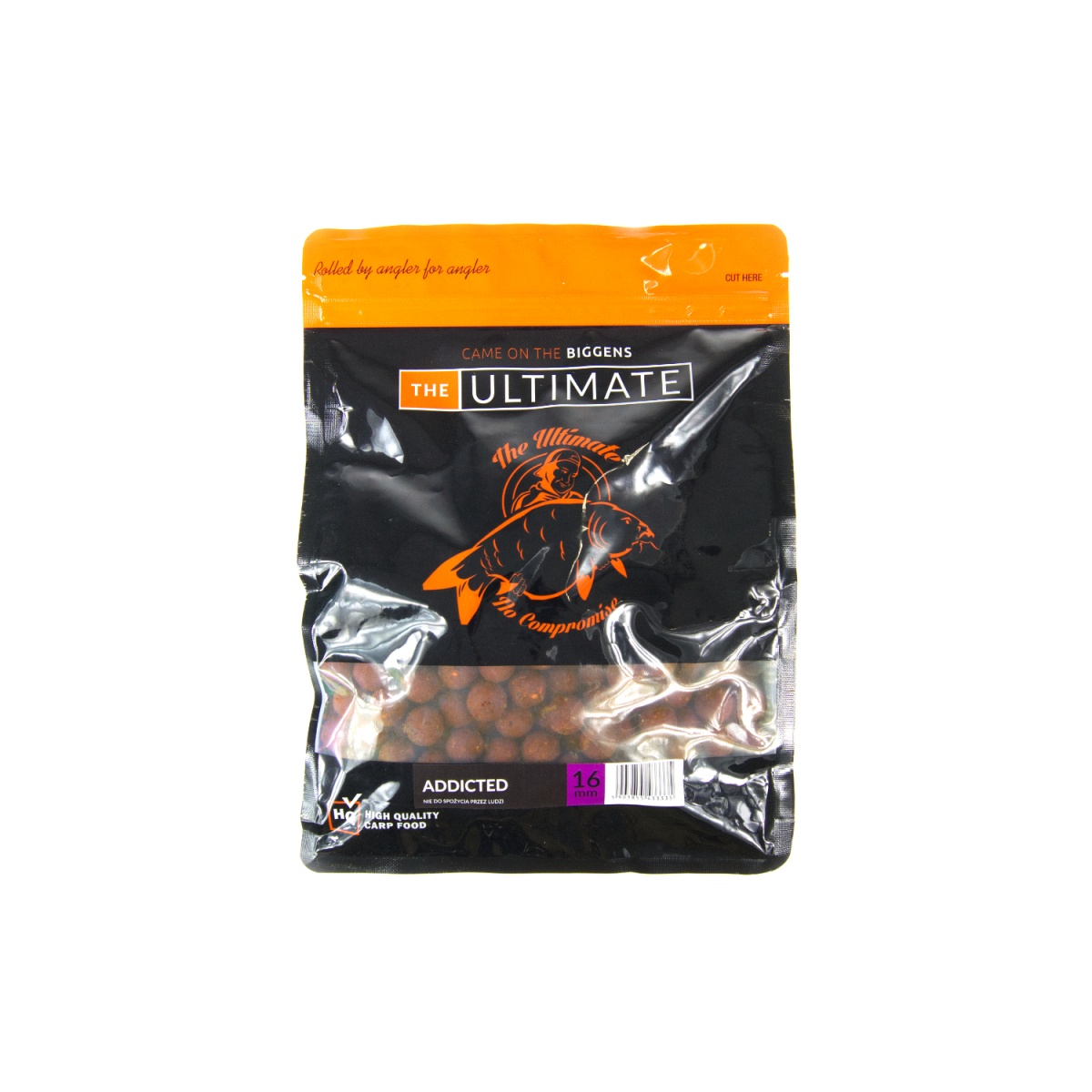 UltimateProducts Top Range Addicted Boiliesrozmiar 16mm / 1kg - EAN: 5903855433335
