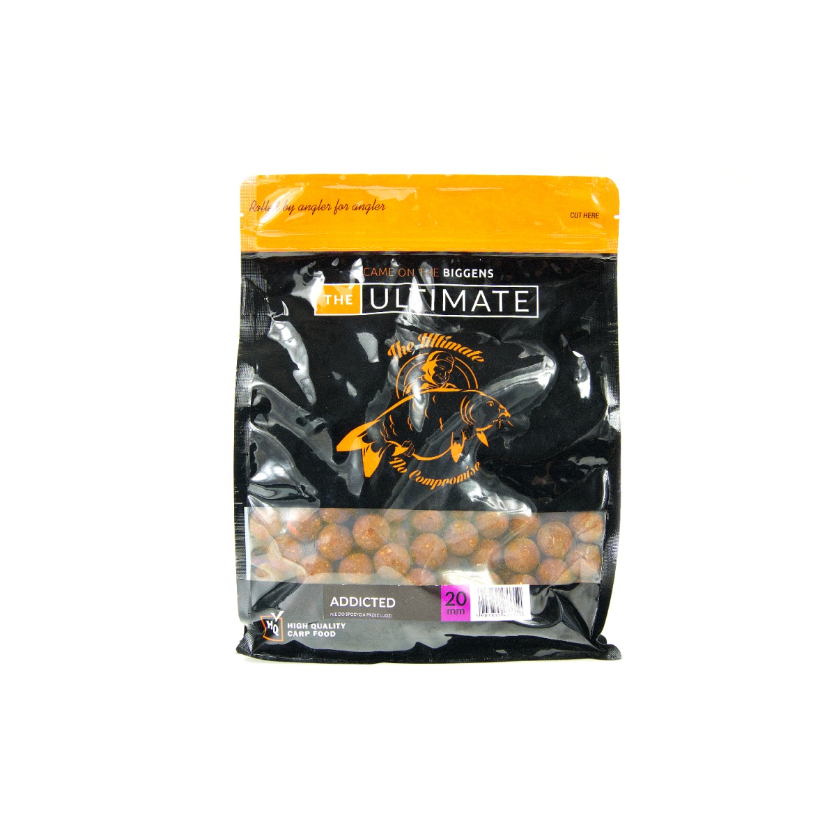 UltimateProducts Top Range Addicted Boiliesrozmiar 20mm / 1kg - EAN: 5903855433359
