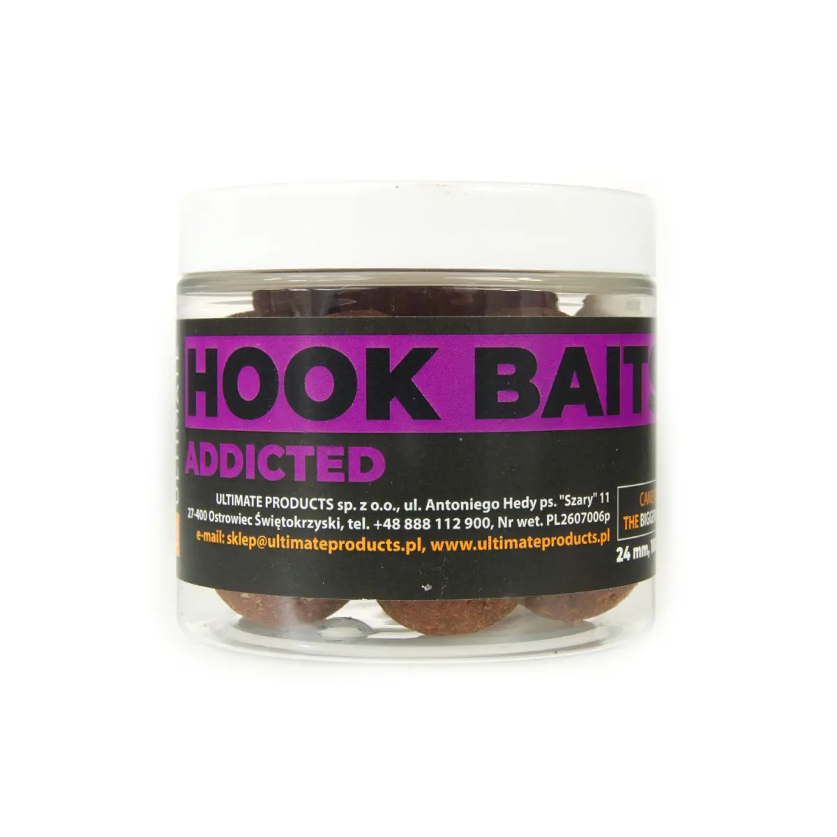 UltimateProducts Addicted Hookbaitsmărimea 24 mm - EAN: 5903855433458