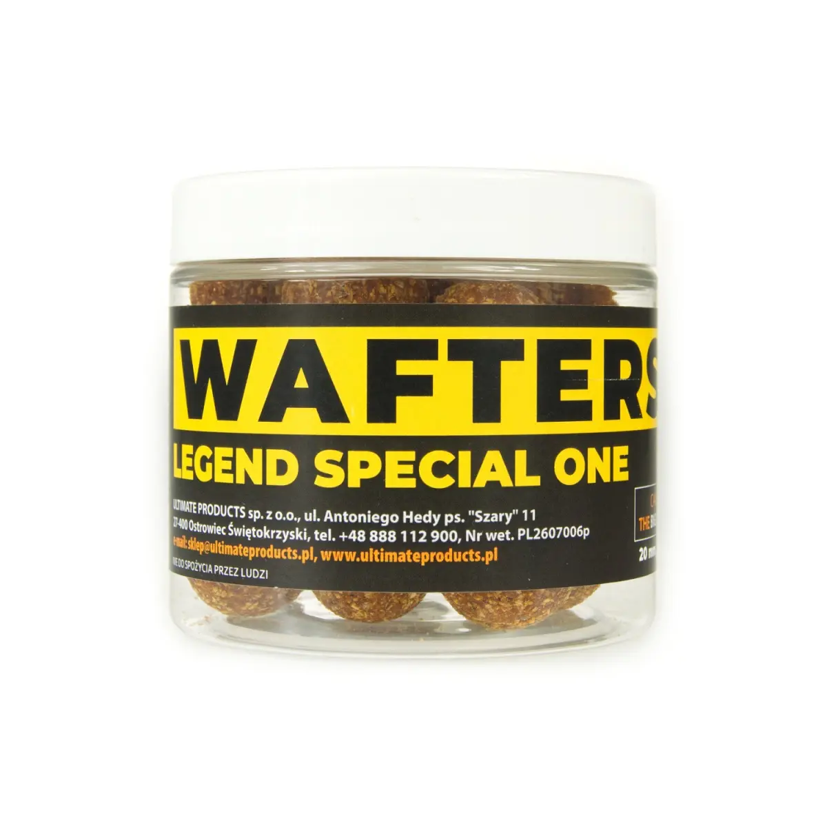 UltimateProducts Juicy Series Legend Special One Waftersmărimea 20 mm - EAN: 5903855433618