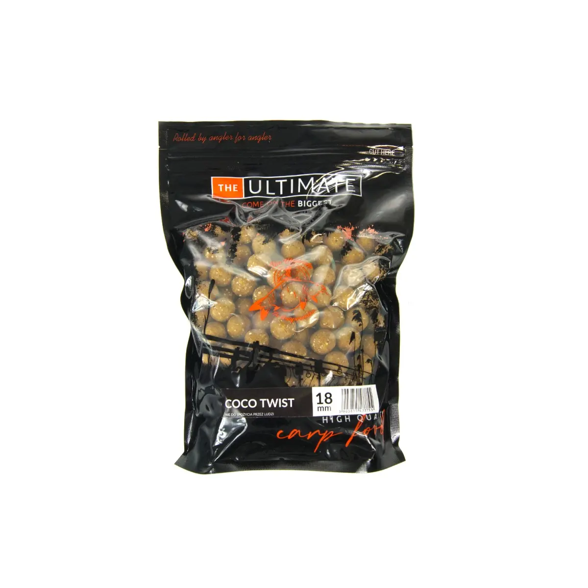 UltimateProducts Juicy Series Coco Twist BoiliesGröße 18 mm / 1 kg - EAN: 5903855433755