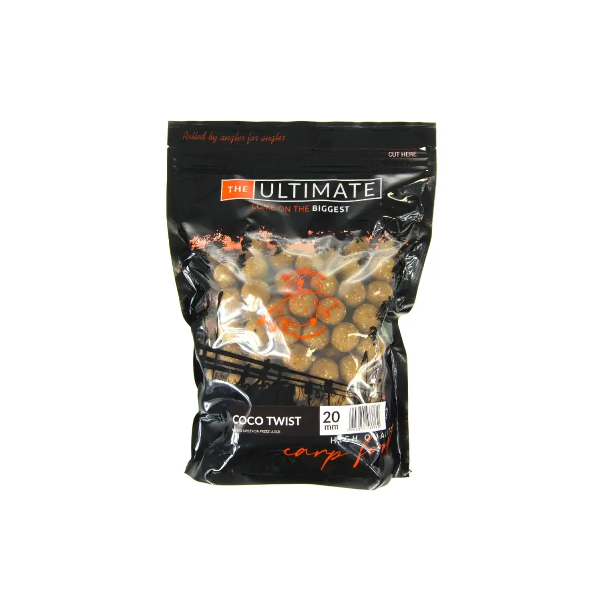 UltimateProducts Juicy Series Coco Twist BoiliesGröße 20 mm / 1 kg - EAN: 5903855433762