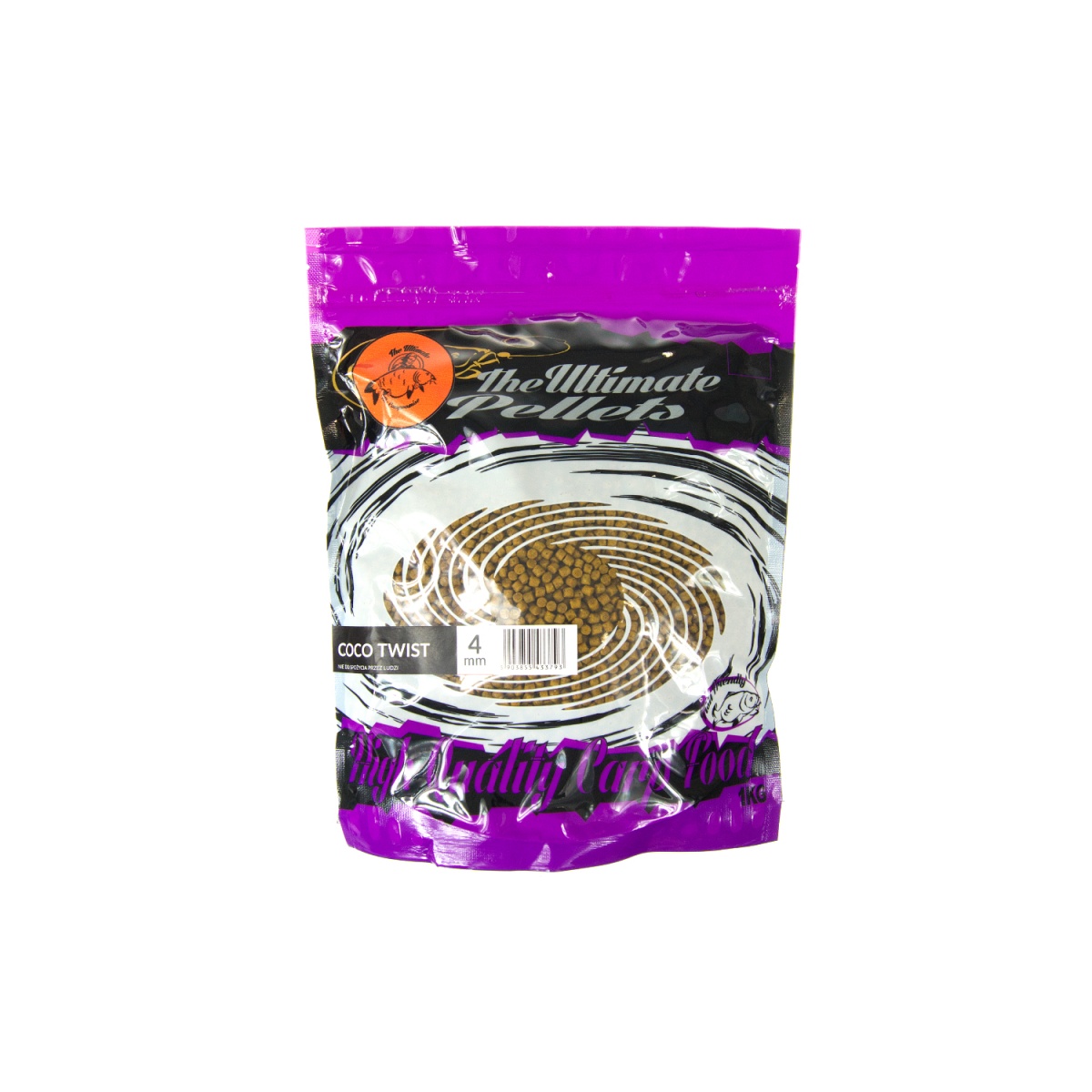 UltimateProducts Juicy Series Coco Twist Pellet opakowanie 4mm / 1kg - EAN: 5903855433793