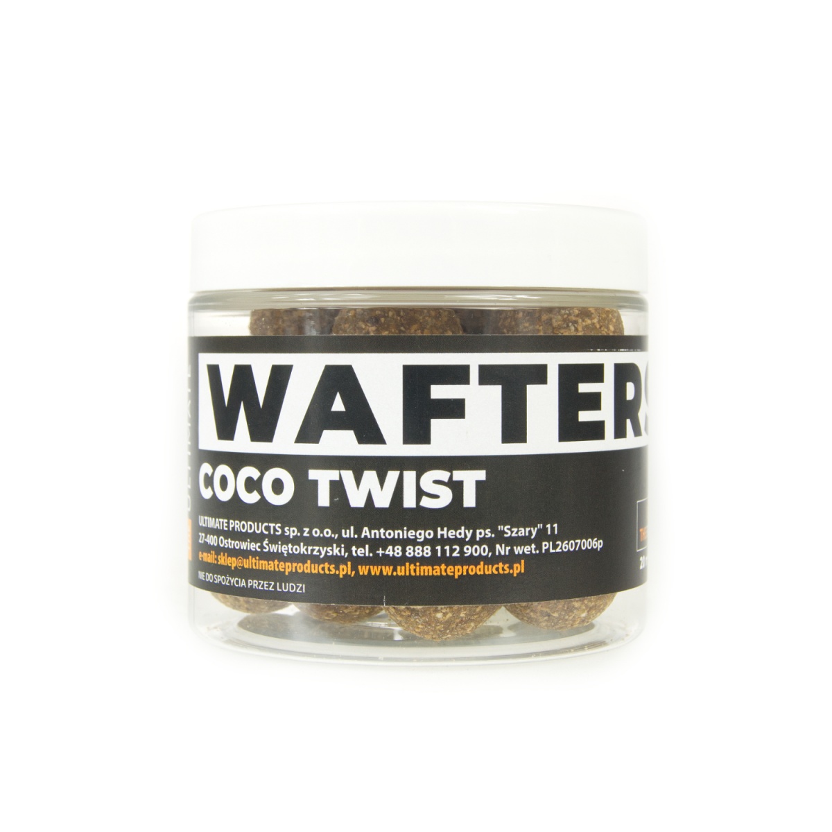 UltimateProducts Juicy Series Coco Twist Waftersrozmiar 20 mm - EAN: 5903855433830