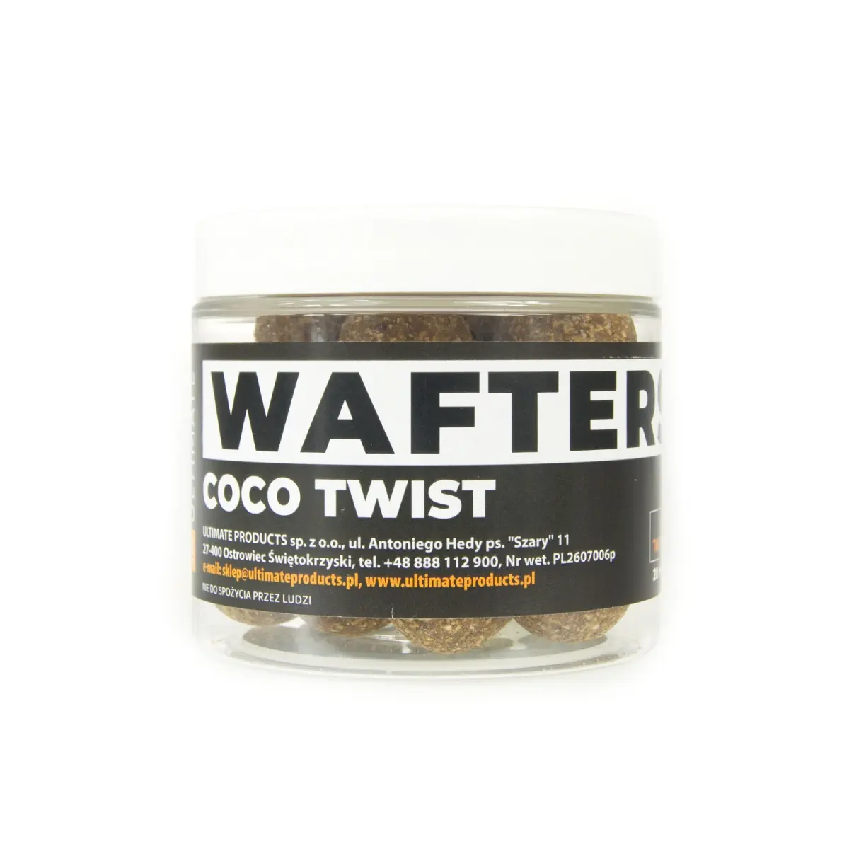 UltimateProducts Juicy Series Coco Twist Waftersmărimea 20 mm - EAN: 5903855433830