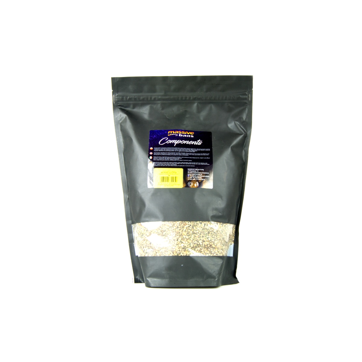 Massive Baits Components - Skorupy Konopneopakowanie 1kg - MPN: KP203 - EAN: 5901912669130