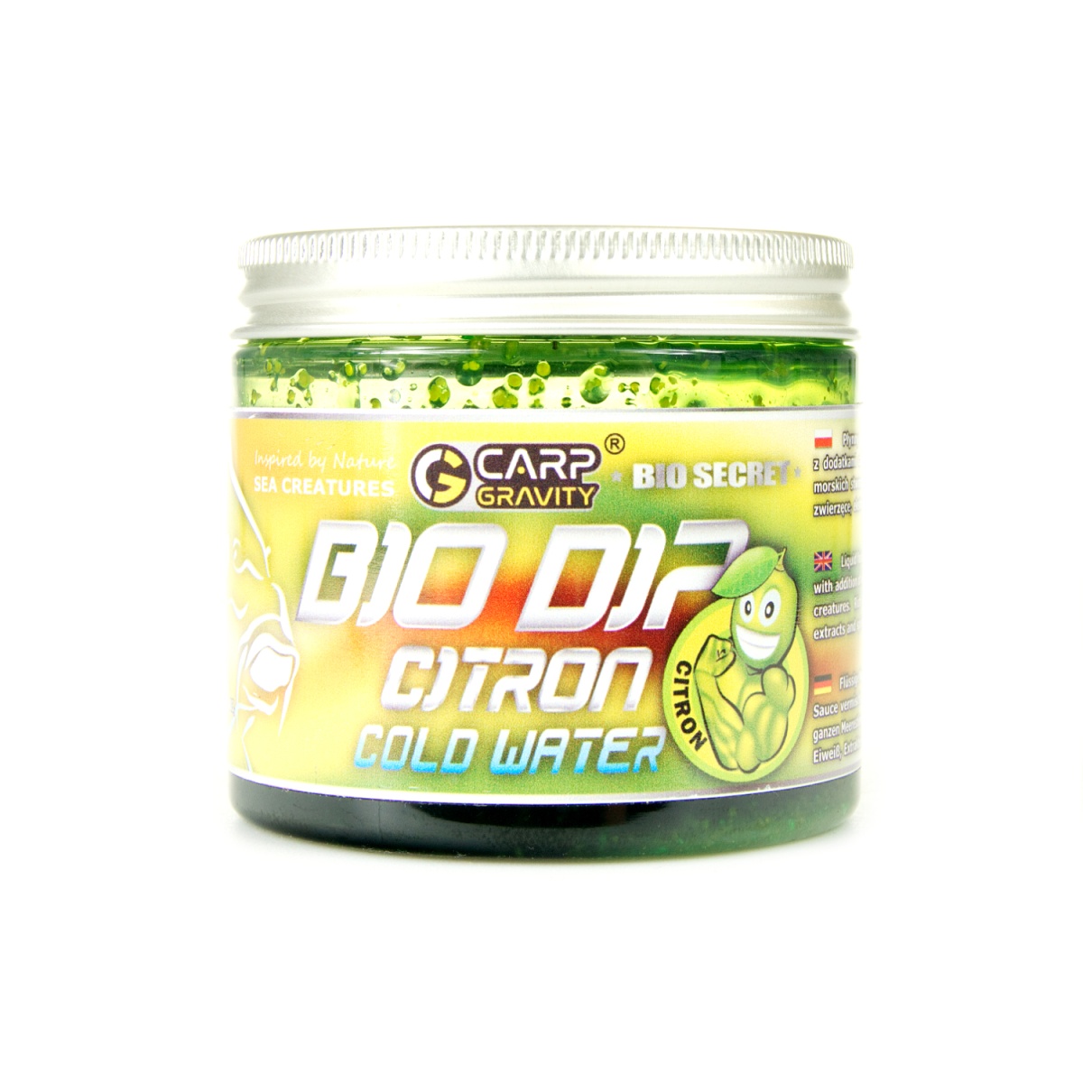 Carp Gravity Sea Creatures Bio Dip - Citronpackaging 120 ml - MPN: BID007 - EAN: 200000074425