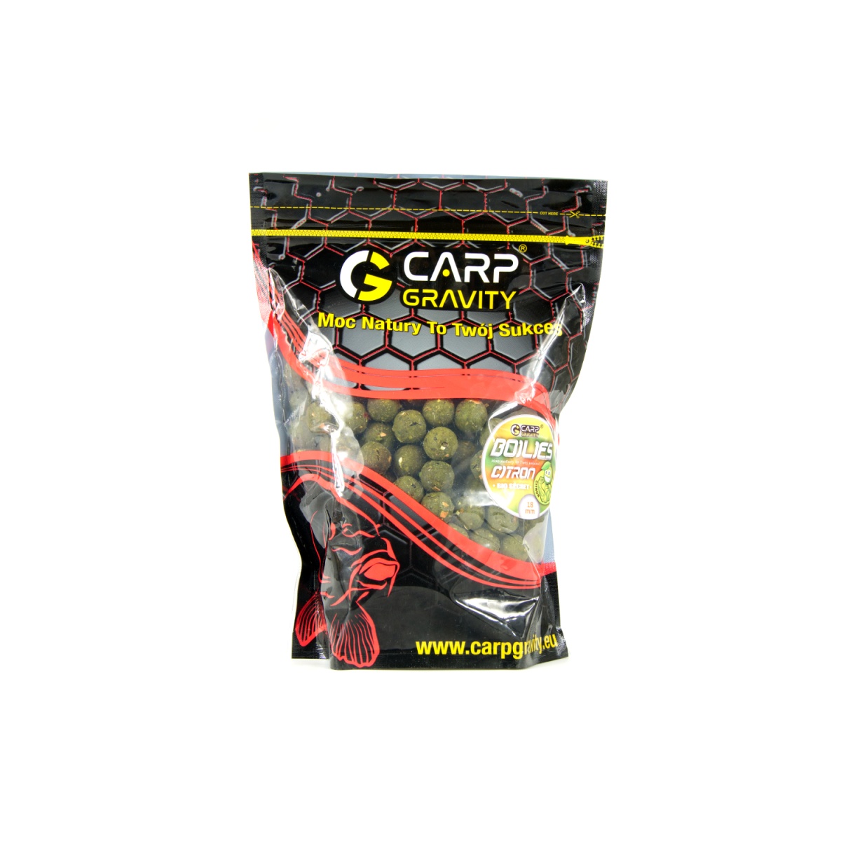 Carp Gravity Bio Secret Boilies - CitronVerpackung 18mm / 1kg - MPN: BIK013 - EAN: 200000074449