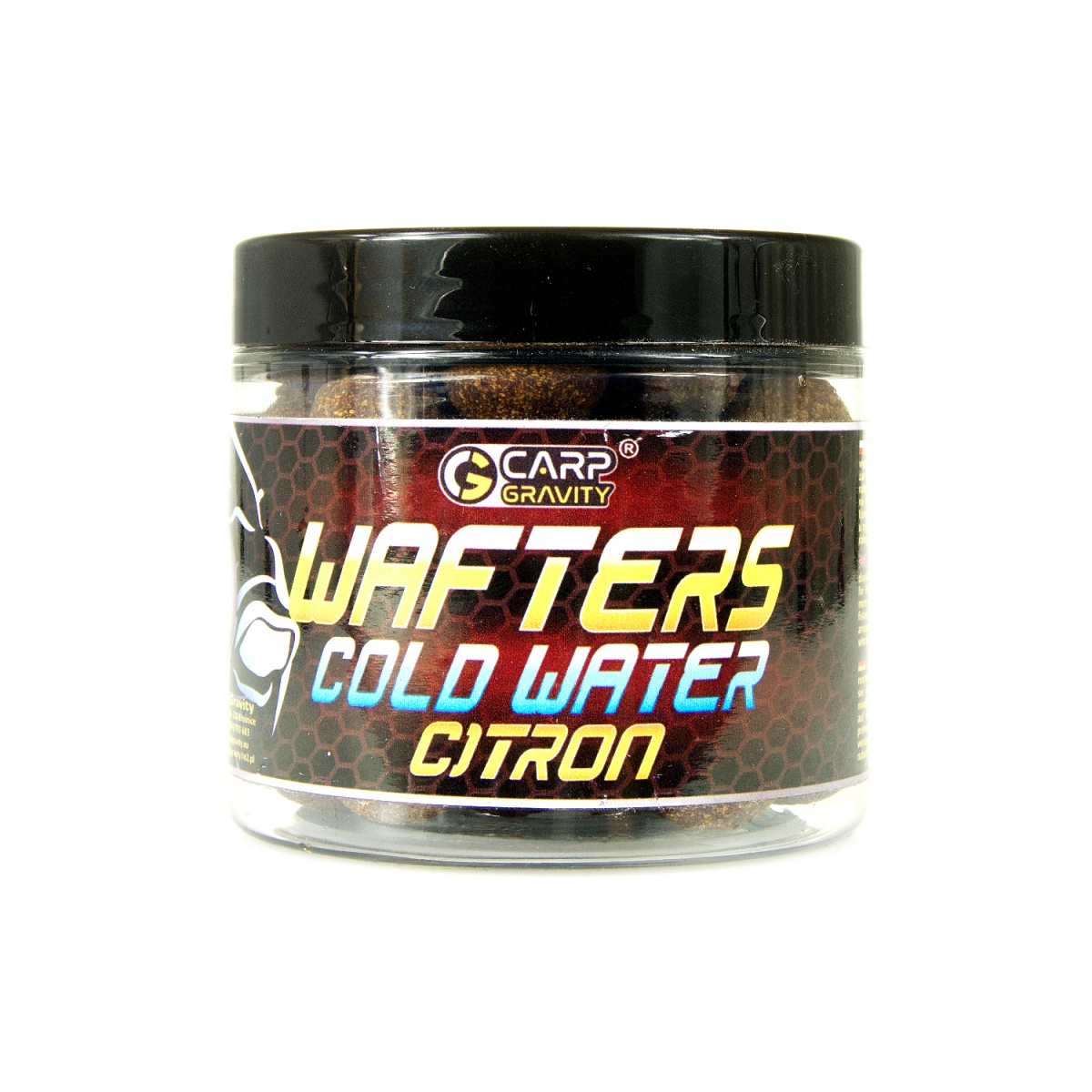 Carp Gravity Wafters Neutral Boilies - Citrontaille 15mm / 200ml - MPN: WAF007 - EAN: 200000074555