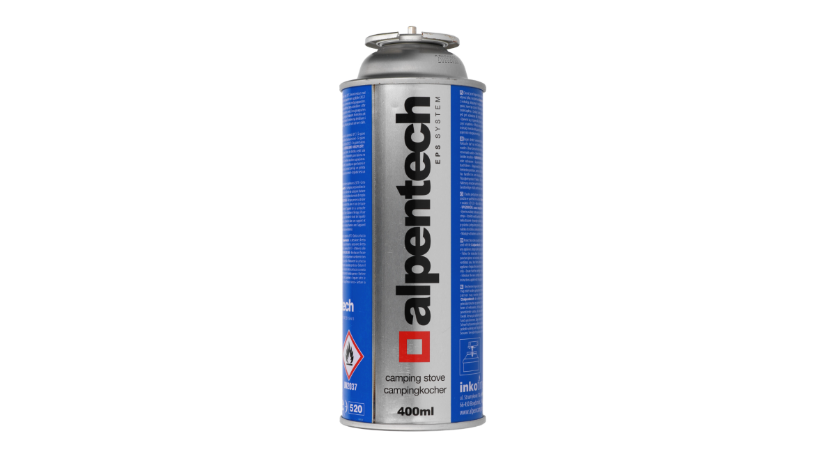 Alpen Camping Alpentech - Kartusz Gazowy 400ml/227gopakowanie 227g/400ml - MPN: IK301-1 - EAN: 5903240385256