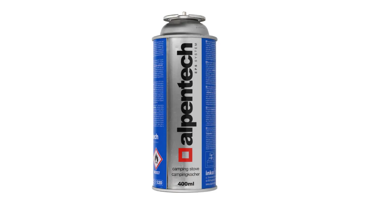Alpen Camping Alpentech - 400ml/227g Gas Cartridgepackaging 227g / 400ml - MPN: IK301-1 - EAN: 5903240385256
