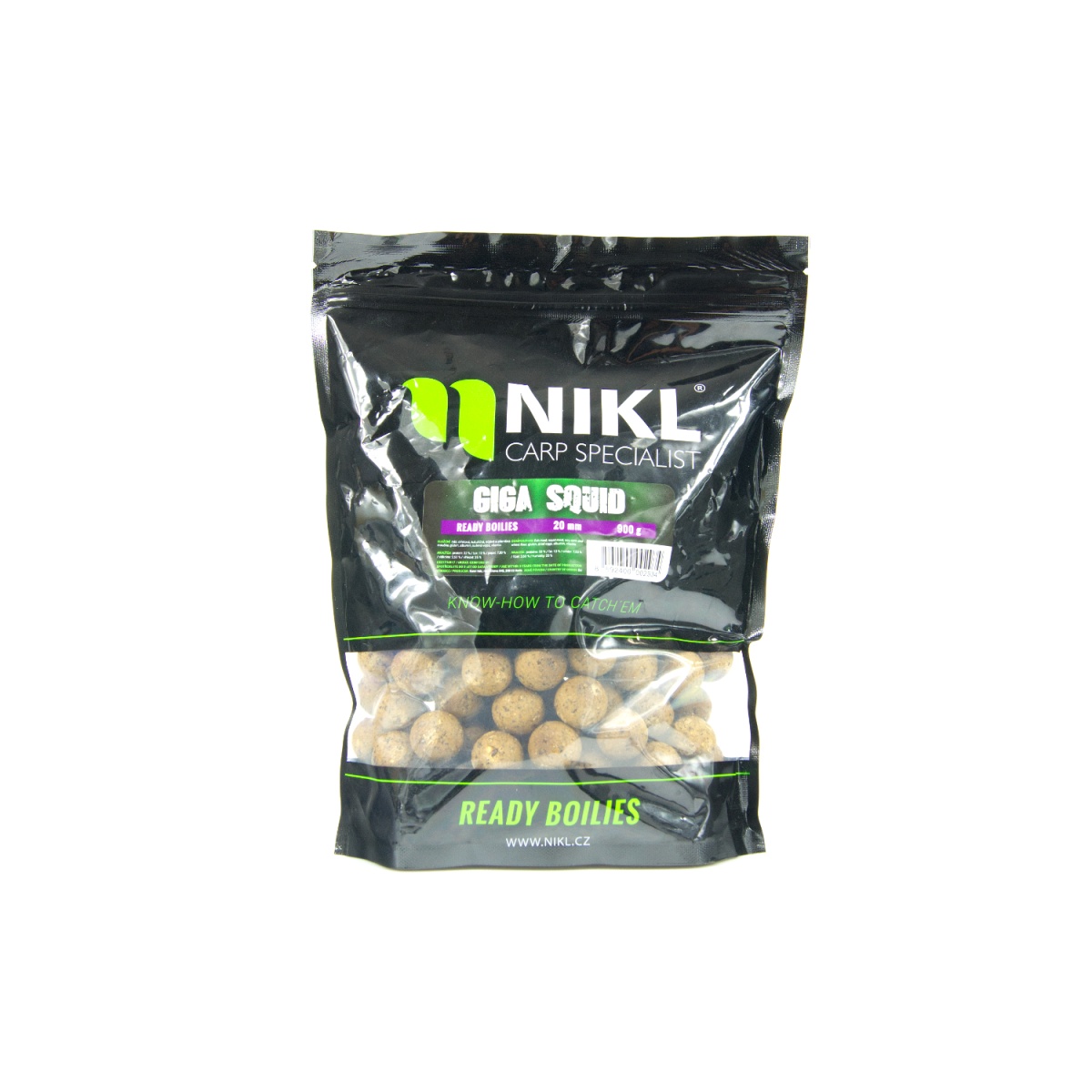 Karel Nikl Ready Boilie Giga Squidрозмір 20mm / 900g - MPN: 2002934 - EAN: 8592400002934