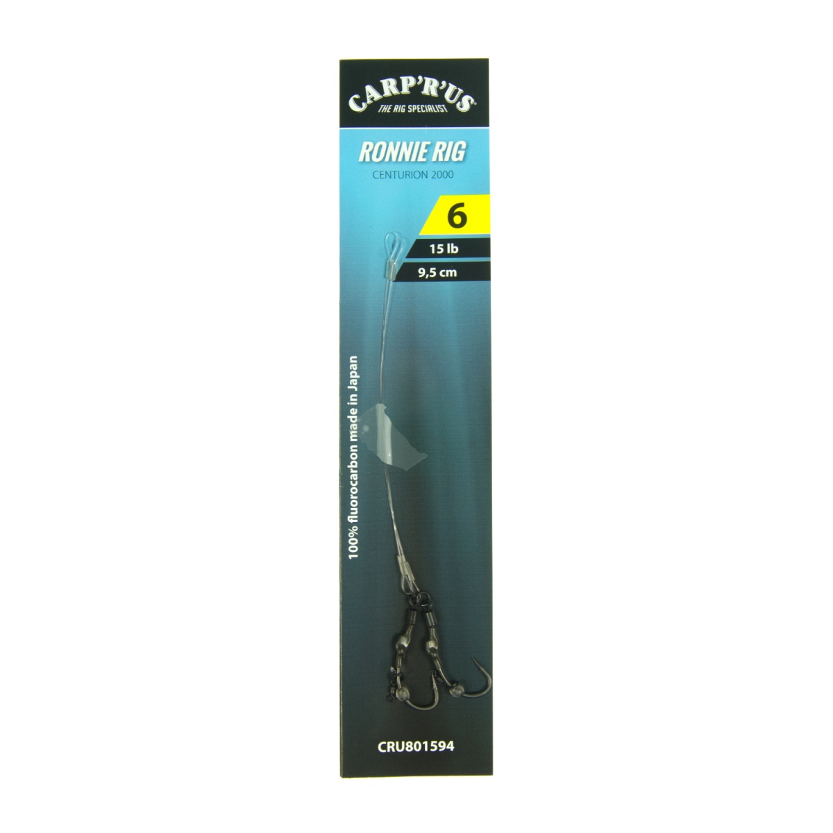 Carprus Ready Ronnie Rig 9.5cmmodel hak 6 / 9.5cm / 15lb - MPN: CRU801594 - EAN: 8592400003344