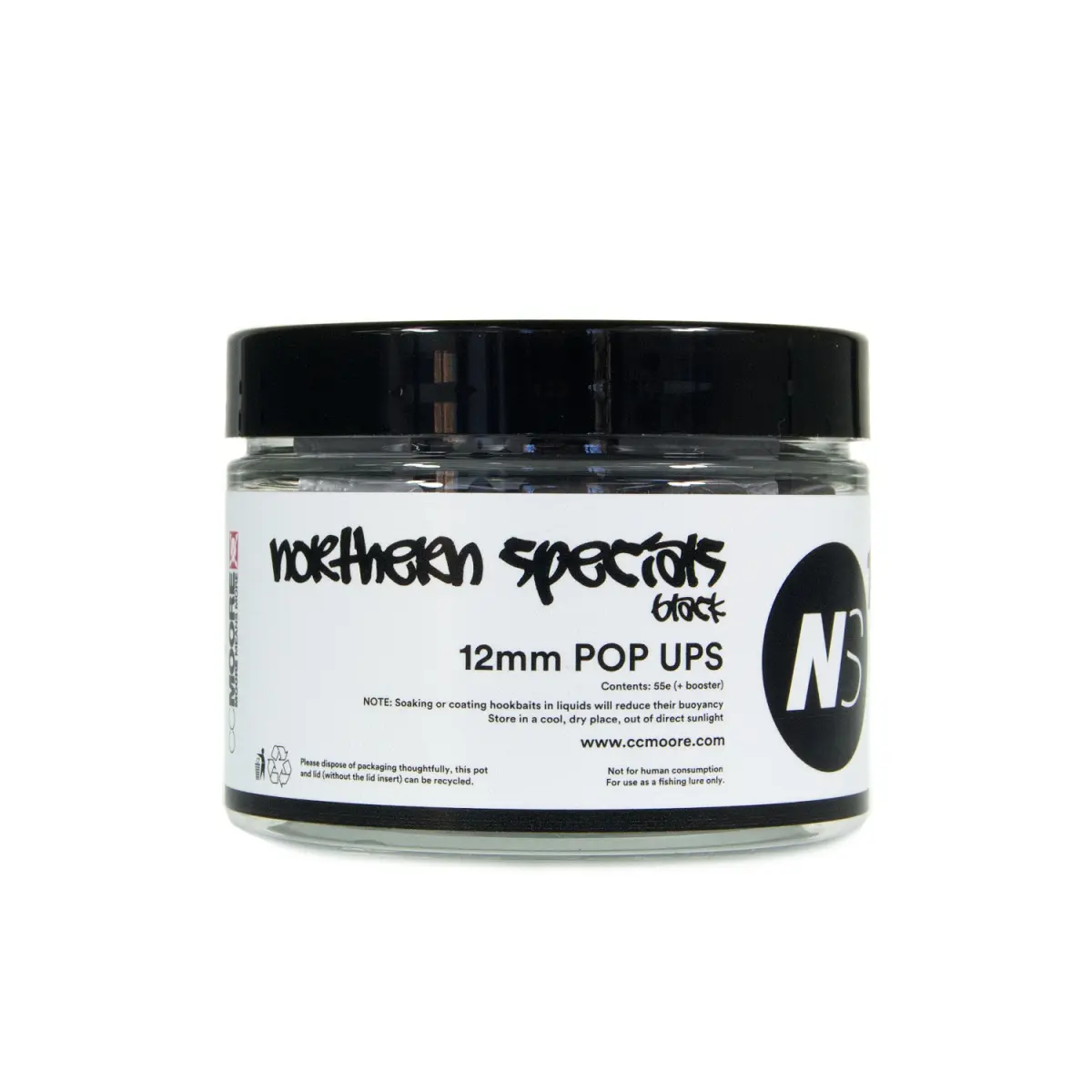 CcMoore Northern Special Pop Ups - NS1 Black - Limited Edition mărimea 12 mm - MPN: 90675 - EAN: 634158435546